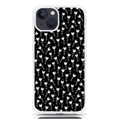 Flowers Patterns Decoration Design Iphone 13 Tpu Uv Print Case by Ravend