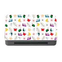 Snail Butterfly Pattern Seamless Memory Card Reader With Cf by Ravend