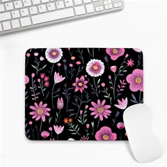 Flowers Pattern Small Mousepad by Ravend