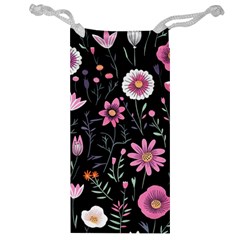 Flowers Pattern Jewelry Bag