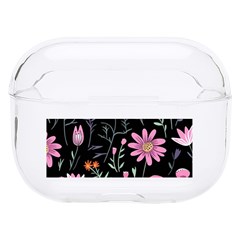 Flowers Pattern Hard Pc Airpods Pro Case by Ravend