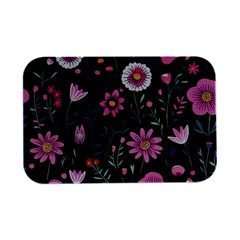 Flowers Pattern Open Lid Metal Box (silver)   by Ravend