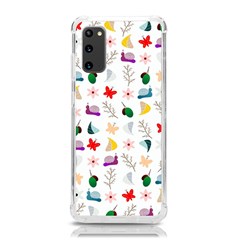 Snail Butterfly Pattern Seamless Samsung Galaxy S20 6 2 Inch Tpu Uv Case by Ravend