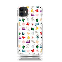 Snail Butterfly Pattern Seamless Iphone 11 Tpu Uv Print Case by Ravend