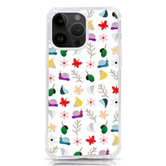 Snail Butterfly Pattern Seamless Iphone 14 Pro Max Tpu Uv Print Case by Ravend