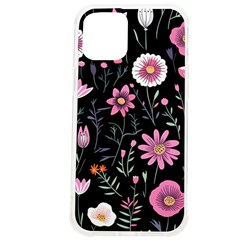 Flowers Pattern Iphone 12 Pro Max Tpu Uv Print Case