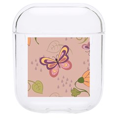 Butterfly Background Pattern Texture Hard Pc Airpods 1/2 Case by Ravend