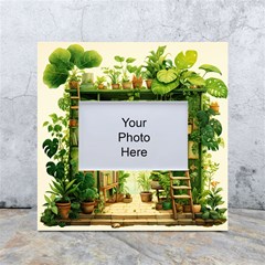 Building Potted Plants White Box Photo Frame 4  X 6  by Ravend