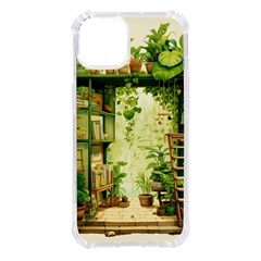 Building Potted Plants Iphone 14 Tpu Uv Print Case by Ravend