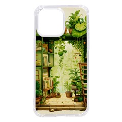 Building Potted Plants Iphone 14 Pro Max Tpu Uv Print Case by Ravend