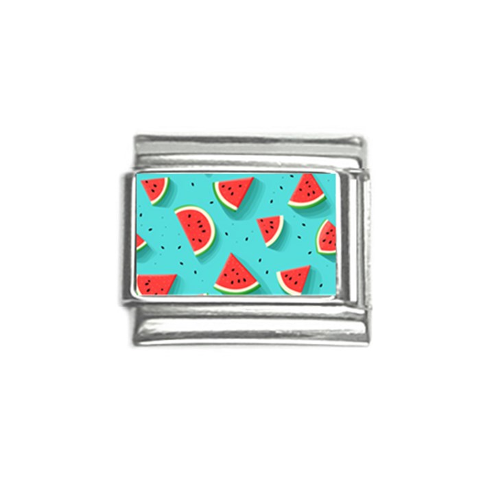 Watermelon Fruit Slice Italian Charm (9mm)