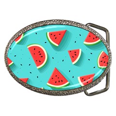 Watermelon Fruit Slice Belt Buckles by Ravend