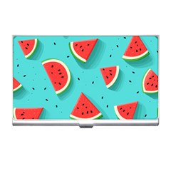 Watermelon Fruit Slice Business Card Holder by Ravend