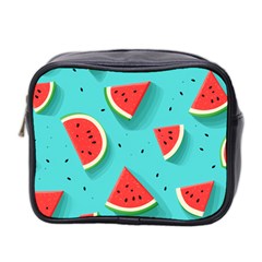 Watermelon Fruit Slice Mini Toiletries Bag (two Sides) by Ravend