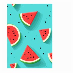 Watermelon Fruit Slice Large Garden Flag (two Sides) by Ravend