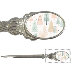 Trees Christmas Letter Opener