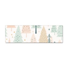 Trees Christmas Sticker (Bumper)