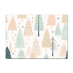 Trees Christmas Sticker A4 (10 pack)