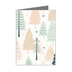 Trees Christmas Mini Greeting Card