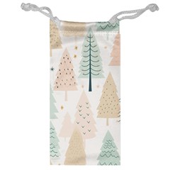 Trees Christmas Jewelry Bag by Ravend