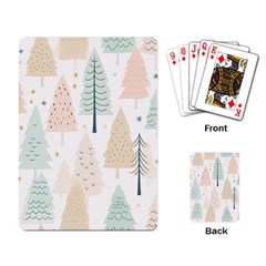 Trees Christmas Playing Cards Single Design (Rectangle)