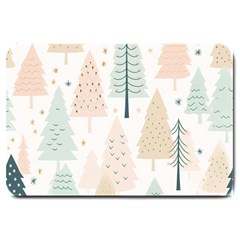 Trees Christmas Large Doormat