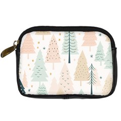 Trees Christmas Digital Camera Leather Case