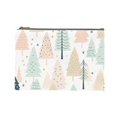 Trees Christmas Cosmetic Bag (Large)