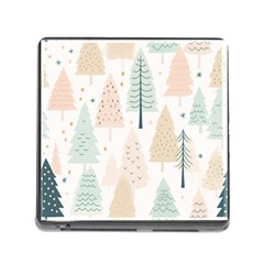 Trees Christmas Memory Card Reader (Square 5 Slot)