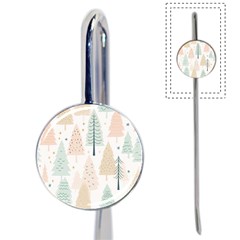 Trees Christmas Book Mark