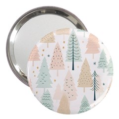 Trees Christmas 3  Handbag Mirrors