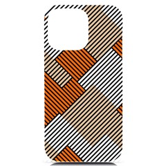 Abstract Pattern Line Art Design Decoration Iphone 14 Pro Max Black Uv Print Case by Ravend