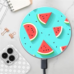 Watermelon Fruit Slice Wireless Fast Charger(white) by Ravend