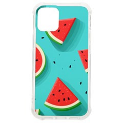 Watermelon Fruit Slice Iphone 12 Mini Tpu Uv Print Case	 by Ravend