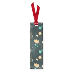 Flowers Leaves Pattern Seamless Small Book Marks by Ravend