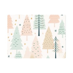 Trees Christmas Premium Plush Fleece Blanket (Mini)