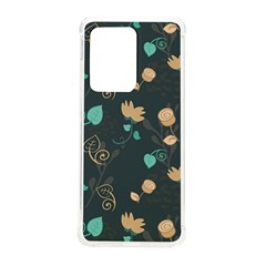 Flowers Leaves Pattern Seamless Samsung Galaxy S20 Ultra 6 9 Inch Tpu Uv Case by Ravend