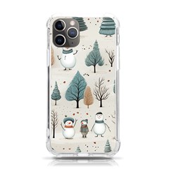 Snowman Snow Christmas Iphone 11 Pro 5 8 Inch Tpu Uv Print Case by Ravend