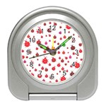 Beetle Animals Red Green Fly Travel Alarm Clock Front