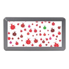 Beetle Animals Red Green Fly Memory Card Reader (mini) by Amaryn4rt