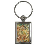 Art Modern Painting Acrylic Canvas Key Chain (Rectangle) Front