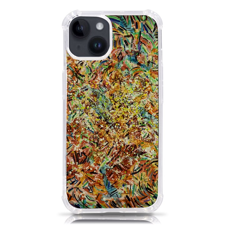 Art Modern Painting Acrylic Canvas iPhone 14 TPU UV Print Case