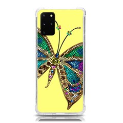 Butterfly Mosaic Yellow Colorful Samsung Galaxy S20plus 6 7 Inch Tpu Uv Case by Amaryn4rt