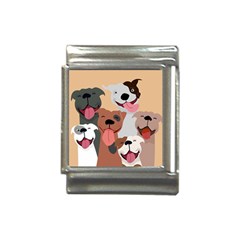 Dogs Pet Background Pack Terrier Italian Charm (13mm)