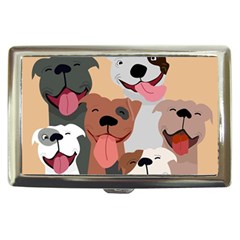 Dogs Pet Background Pack Terrier Cigarette Money Case by Ravend