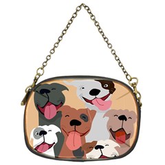 Dogs Pet Background Pack Terrier Chain Purse (one Side) by Ravend