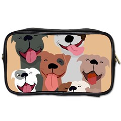 Dogs Pet Background Pack Terrier Toiletries Bag (one Side) by Ravend