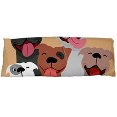 Dogs Pet Background Pack Terrier Body Pillow Case (dakimakura) by Ravend