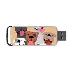 Dogs Pet Background Pack Terrier Portable Usb Flash (one Side) by Ravend