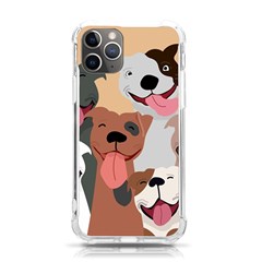 Dogs Pet Background Pack Terrier Iphone 11 Pro 5 8 Inch Tpu Uv Print Case by Ravend